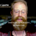 Owen Cook – Owen’s Last Game Program