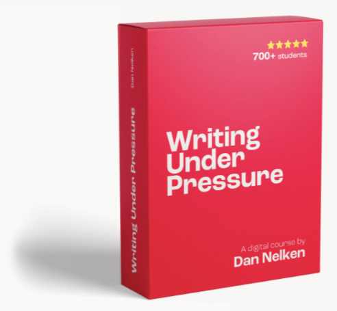 Dan Nelken – Writing Under Pressure