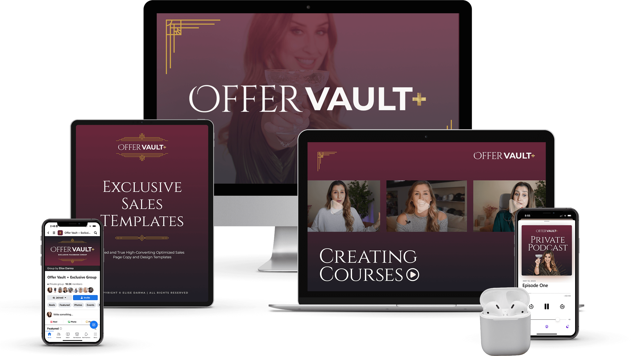 Elise Darma – Offer Vault Plus