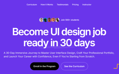 Designchamps – Become UI design job ready in 30 days