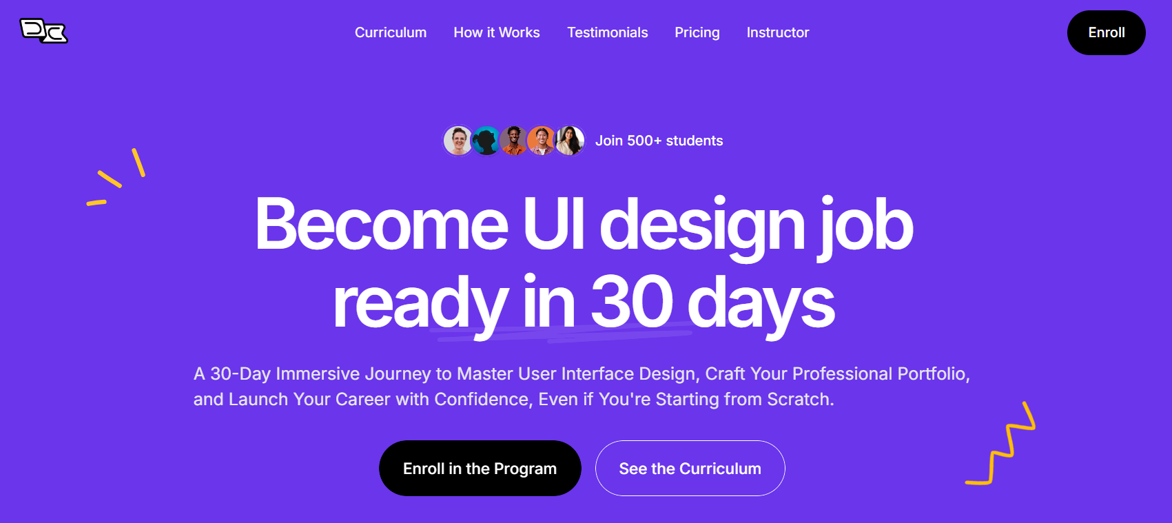 Designchamps – Become UI design job ready in 30 days