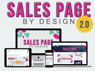 James Wedmore – Sales Page by Design 2.0
