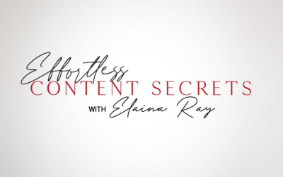 Elaina Ray Giolando – Effortless Content Secrets