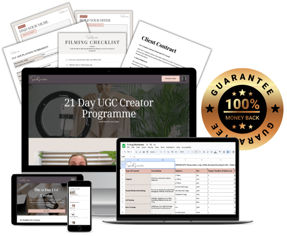 Sarah Leverton – The 21 Day UGC Creator (1)