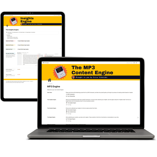 Erica Schneider – The MP3 Content Engine