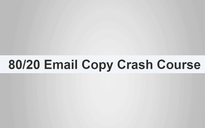 Ian Stanley – Advanced 80/20 Email Copy Crash Course