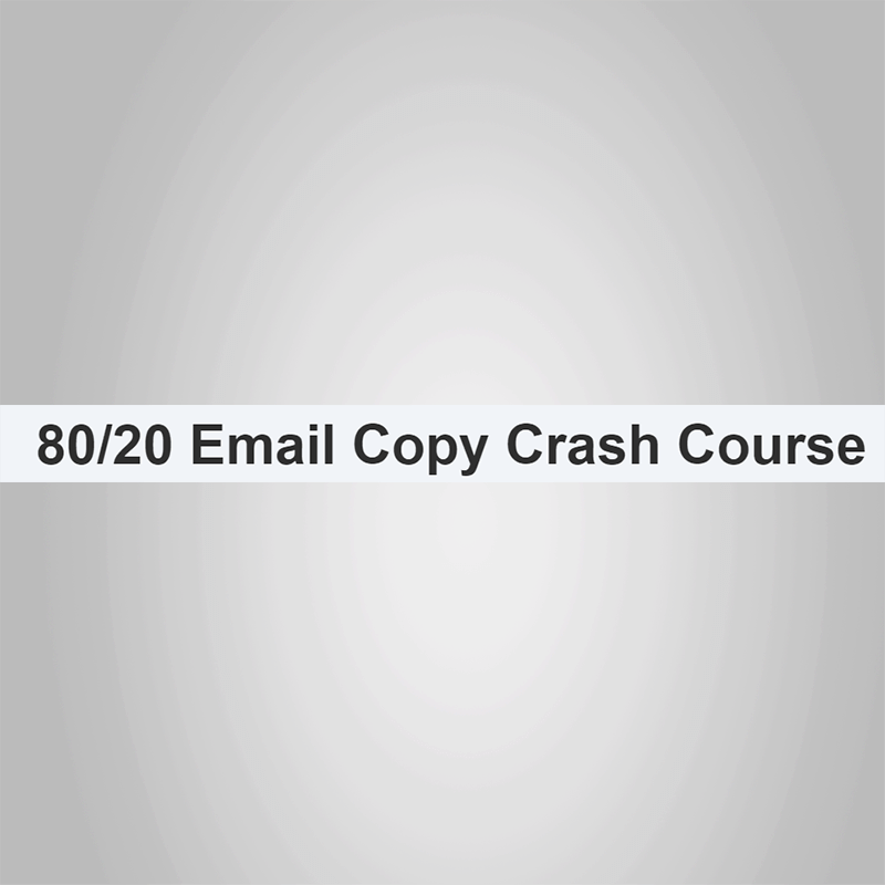 Ian Stanley – Advanced 8020 Email Copy Crash Course