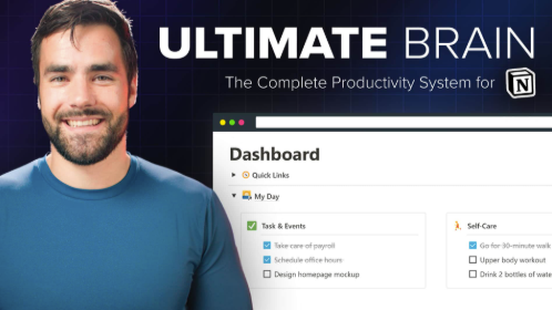 Thomas Frank – Ultimate Brain for Notion