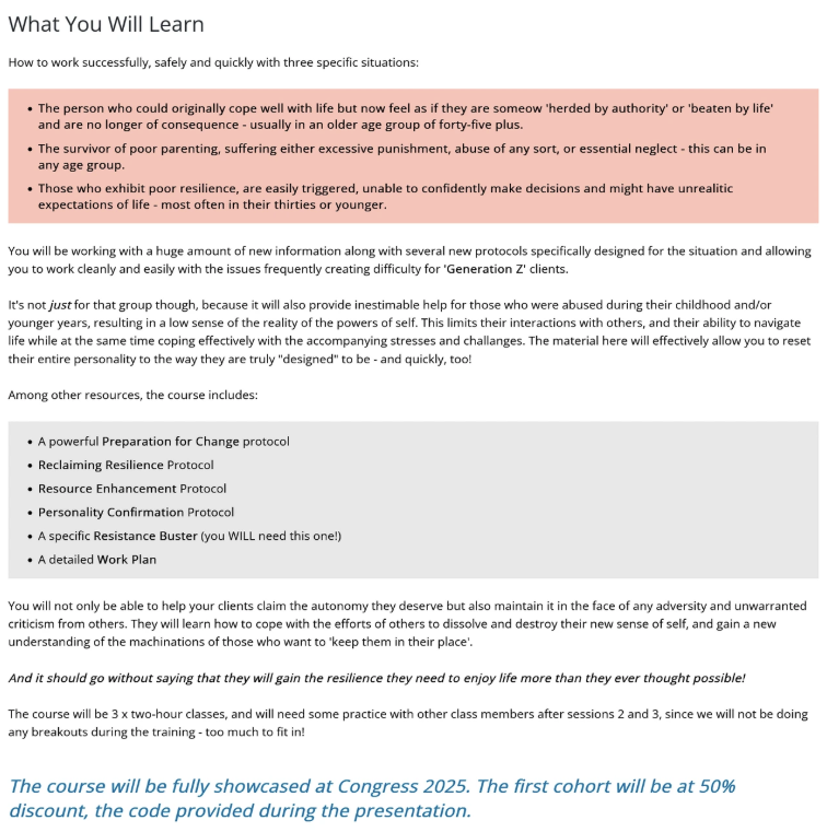 What You Will Learn