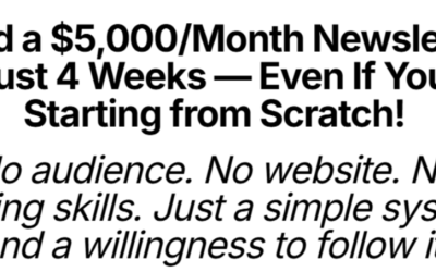 Duston McGroarty – 5K a Month Newsletter Coaching Program