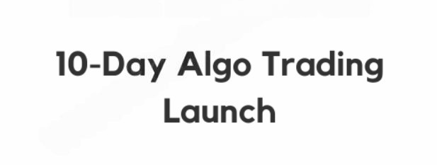 Edge Navigator – 10-Day Algo Trading Launch