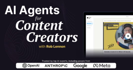 Rob Lennon – AI Agents for Content Creator