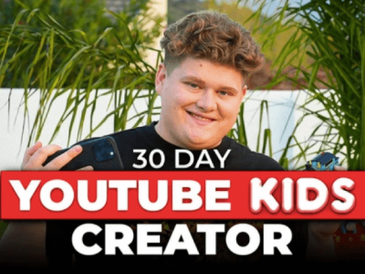 30 Day Youtube Kids Creator