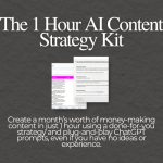 Monika Wolnicka – The 1 Hour AI Content Strategy Kit