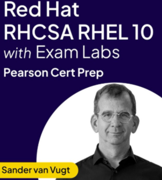 Red Hat RHCSA RHEL 10 with Exam Labs – Pearson Cert Prep (Video) (2025)