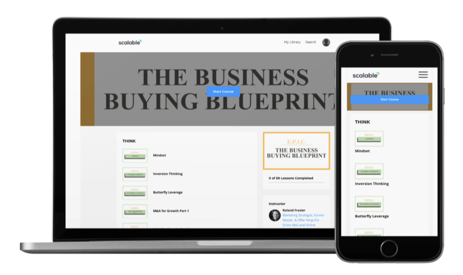 Roland Frasier – Epic Business Buying Blueprint