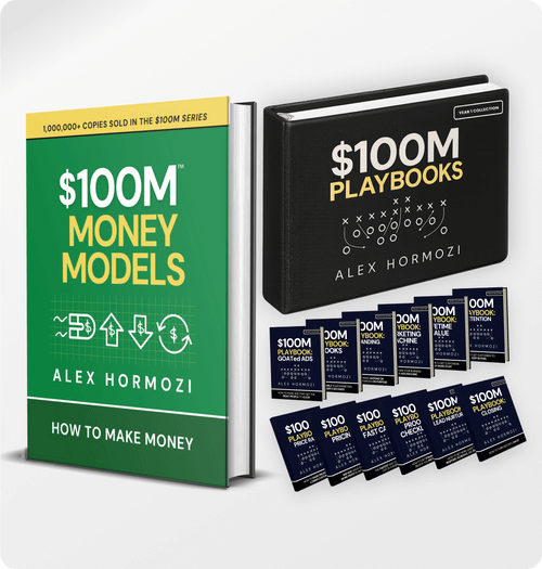 Alex Hormozi $100M® Money Models Book Bundle + All playbooks (1)