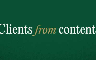 Josh Spector – Turn Your Content Into Clients – Without Wasting Time on What Doesnt Work