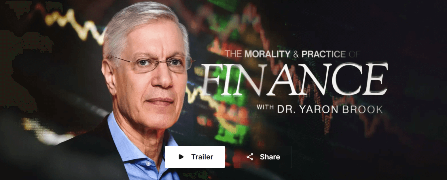 Peterson Academy – Yaron Brook – The Morality & Practice of Finance (1)