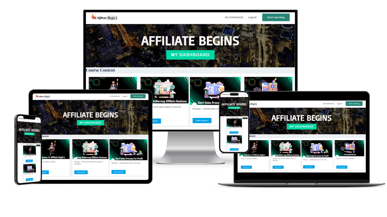 Affiliate Begins