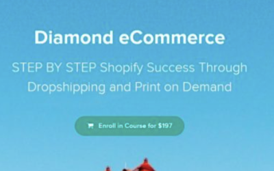 Diamond eCommerce ​STEP BY STEP Shopify Success Through Dropshipping and Print on Demand