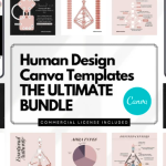 Digital Ultimate Bundle – Human Design and Gene Keys Canva Templates