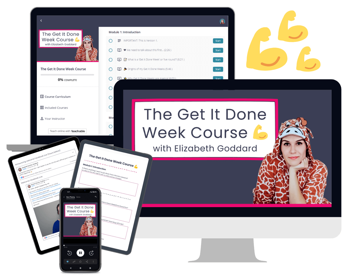 Elizabeth Goddard – The Get It Done Week Course (1)