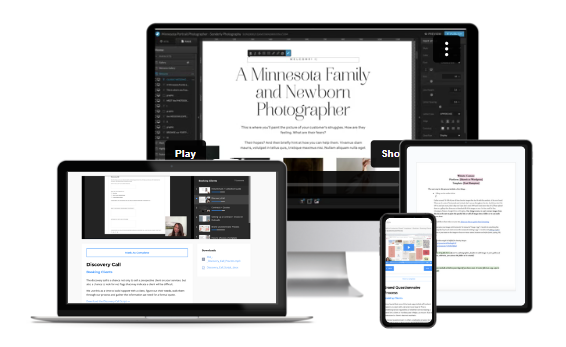 Get Paid to Customize Showit Templates