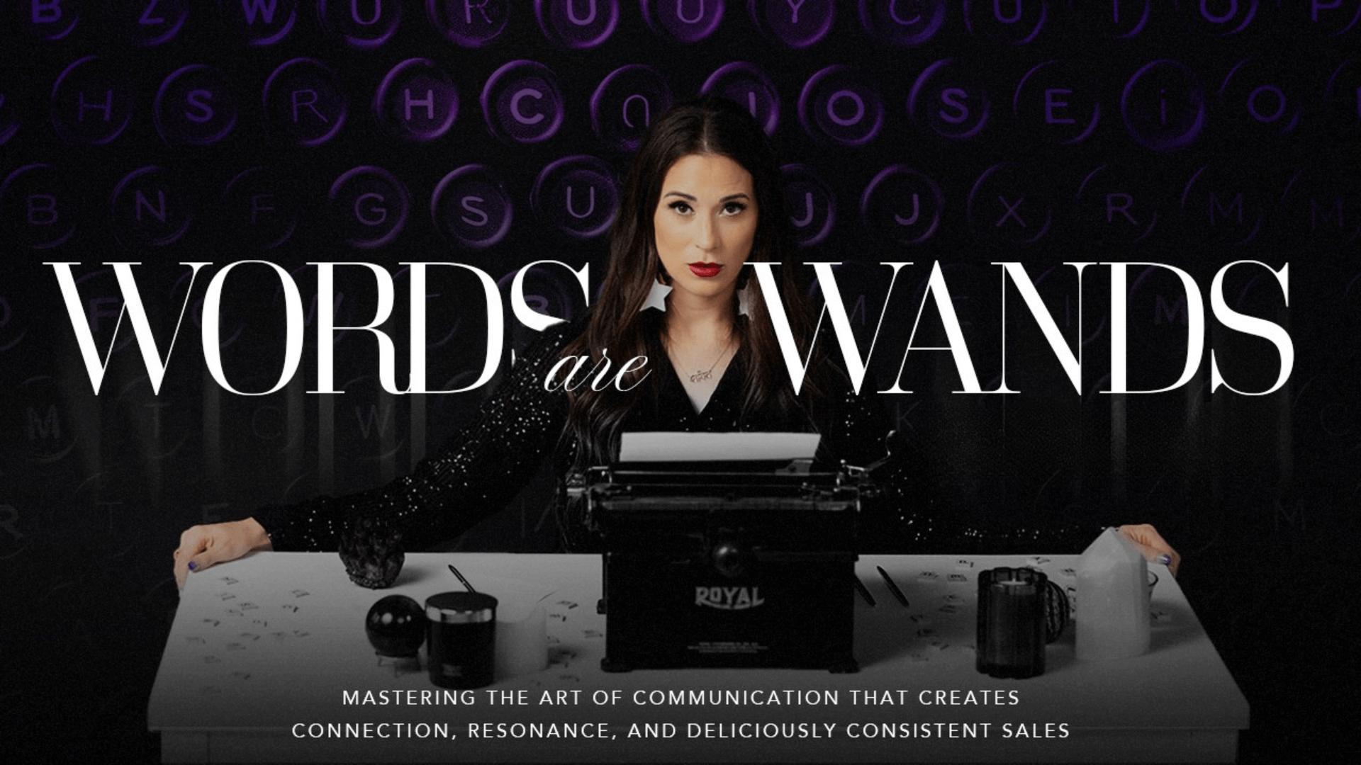Kathryn Morrison – Words Are Wands (1)