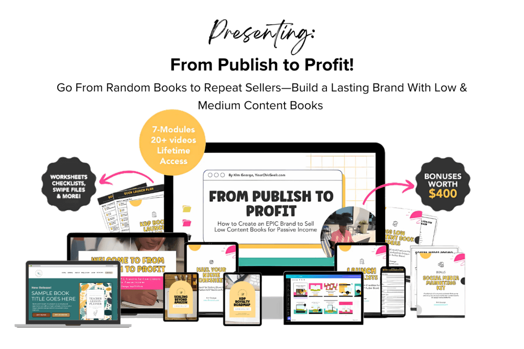 Kim George – From Publish to Profit (1)