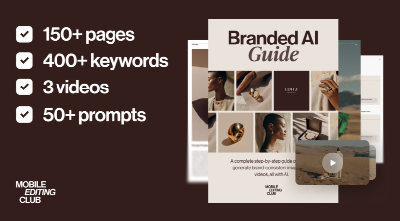 Mobile Editing Club – Branded AI Guide