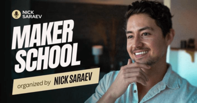 Nick Saraev – Maker School – AI Automation Agency $72K Month (1)