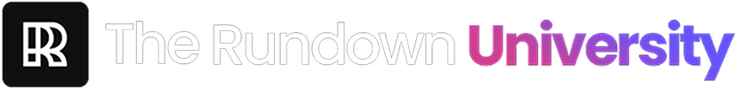 Rowan Cheung – The AI Rundown University