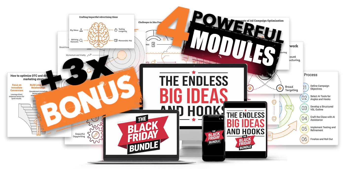 Stefan Georgi – The Endless Big Ideas and Hooks Black Friday Bundle