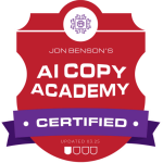 Jon Benson – AI Copy Academy
