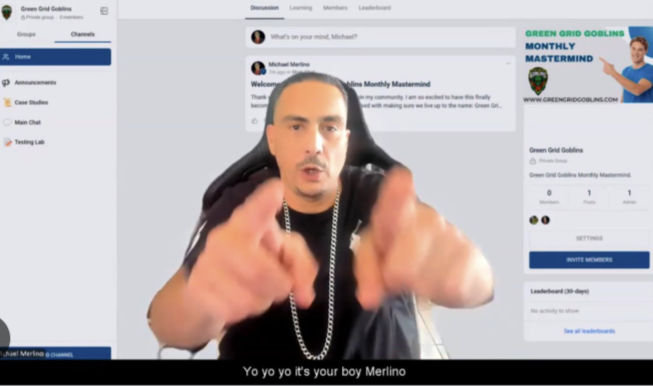 Michael Merlino – Greed Grid Goblins