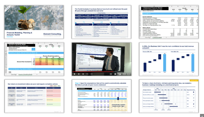 Domont Consulting - Financial Modeling, Planning & Analysis Toolkit
