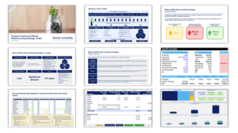 Domont Consulting - Personal Finance & Warren Buffett Investing Strategy Toolkit