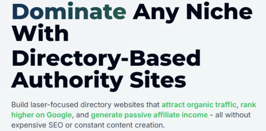 Hyper-Niche Authority Blueprint - The Complete System for Building Profitable Directory Sites