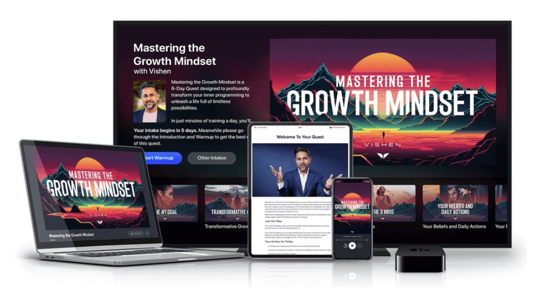 Vishen Lakhiani - Mastering the Growth Mindset (Mindvalley)