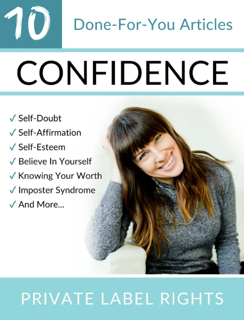 Berkeley Well-Being Institute – Confidence Article Package
