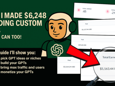 GPTs Money Blueprint – Make Money with GPTs – ChatGPT Store Monetization System Kit