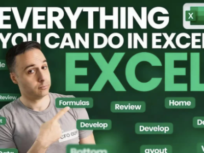 Josh Aharonoff – Everything You Can do in Excel Course 2025