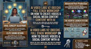 AI VIDEO LABS v2 (beech) - Full Stack Workshop on How to Create Videos & Social Media Content with AI