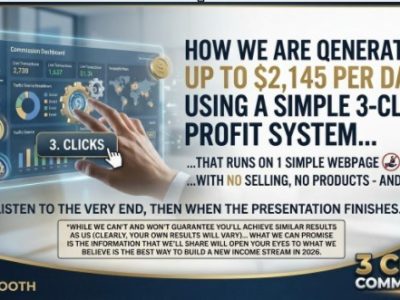 Aidan Booth – 3 Click Commissions