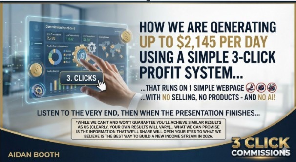 Aidan Booth – 3 Click Commissions 2 Aidan Booth – 3 Click Commissions 2