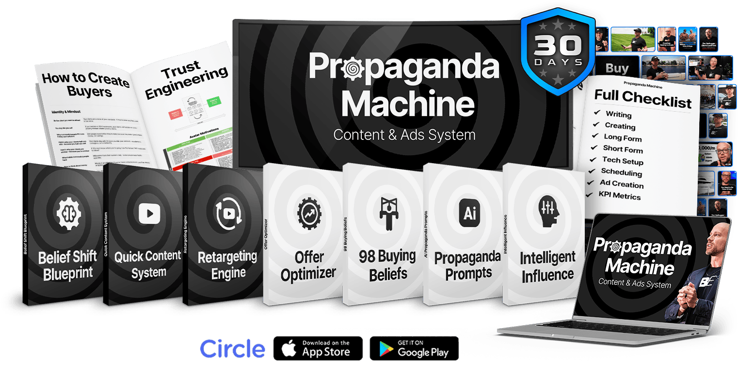 John Whiting – Propaganda Machine+The Self Closing Clients System