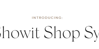 With Grace and Gold – The Showit Shop System