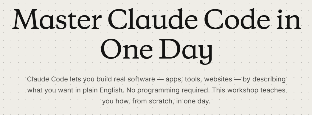 Isaac Rudansky – Master Claude Code in One Day