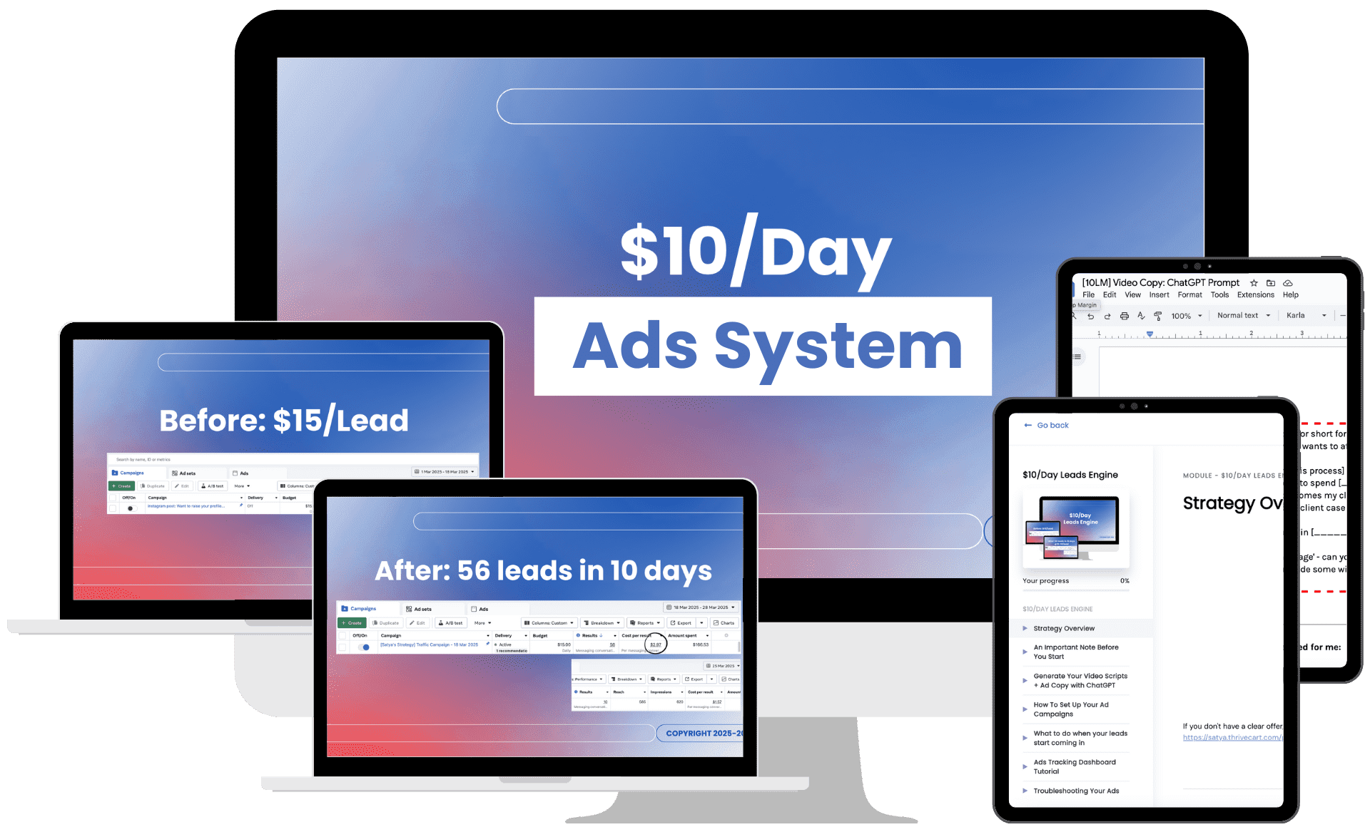 Satya Jaganathan – $10 a Day Ads System